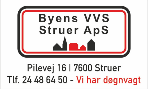 Byens VVS Struer ApS - 500x300px